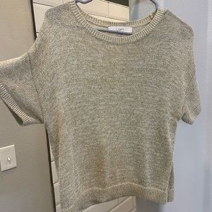 Shimmer light sweater
